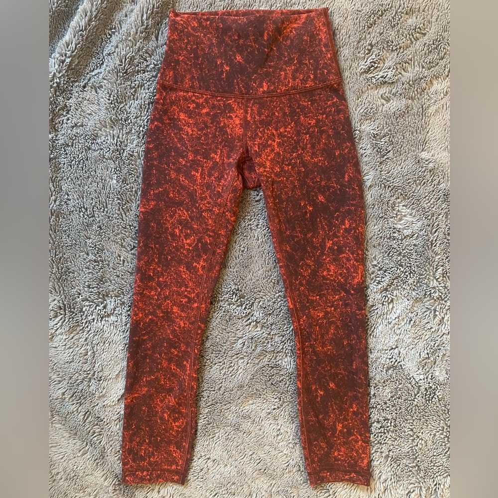 Lululemon Wunder Train High Rise Crop 21”